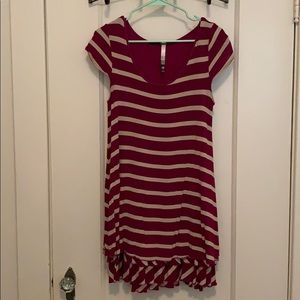 Kensie striped mini dress size S